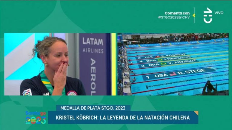 Emoción pura: Así reaccionó Kristel Köbrich al ver su histórica plata en los Panamericanos 2023