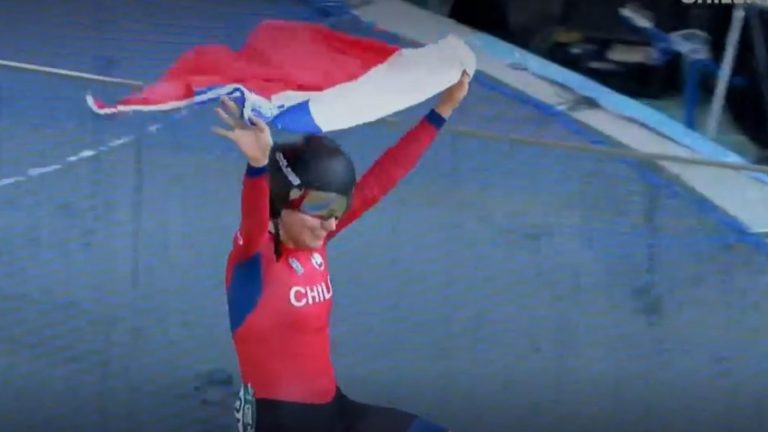 ¡Espléndida! Catalina Soto le dio un nuevo bronce a Chile tras finalizar tercera en el omnium femenino