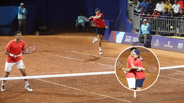 ¡Por el oro! Tabilo y Barrios jugarán este sábado la final del dobles en los Panamericanos 2023