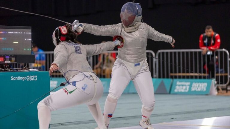 A un punto de la gloria: Yolanda Muñoz se despidió del esgrima en estos Panamericanos 2023