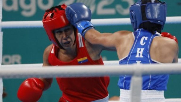 Boxeo: Kim-Berly Sandoval cayó en su presentación en Santiago 2023