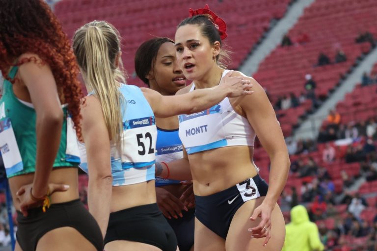 María Ignacia Montt se despide de Santiago 2023 con 5° lugar en semifinal de 100 metros planos