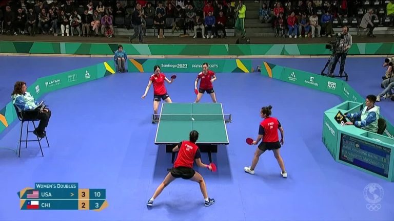 ¡Se quedan con el bronce! Dupla femenina de tenis de mesa suma nueva medalla para Chile en Panamericanos 2023