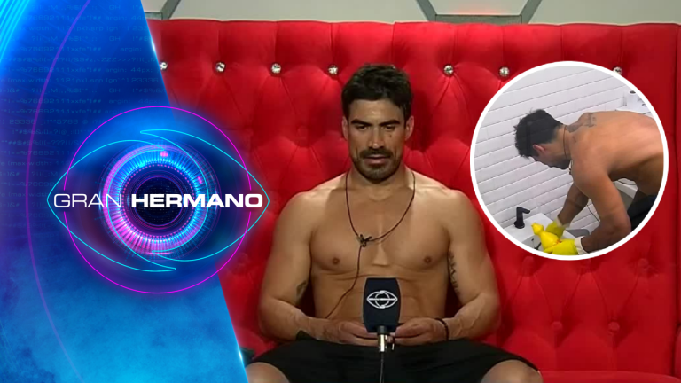 Seba le sacó brillo a la casa de Gran Hermano para conseguir una cita con Fran