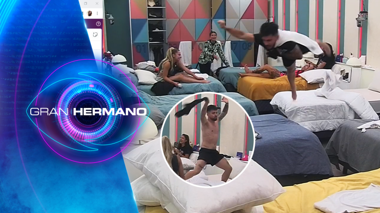 ¡Se desató! Bambino organizó fiesta post Gran Hermano y celebró al estilo Superman