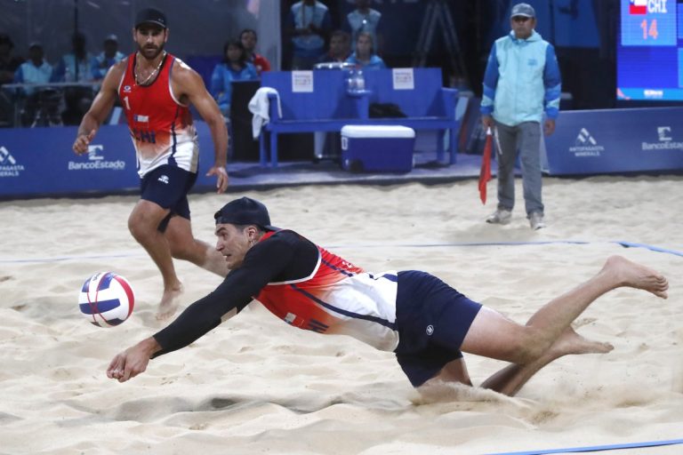 ¡A buscar el bronce! Primos Grimalt cayeron contra Brasil en las semifinales Vóleibol Playa en Santiago 2023