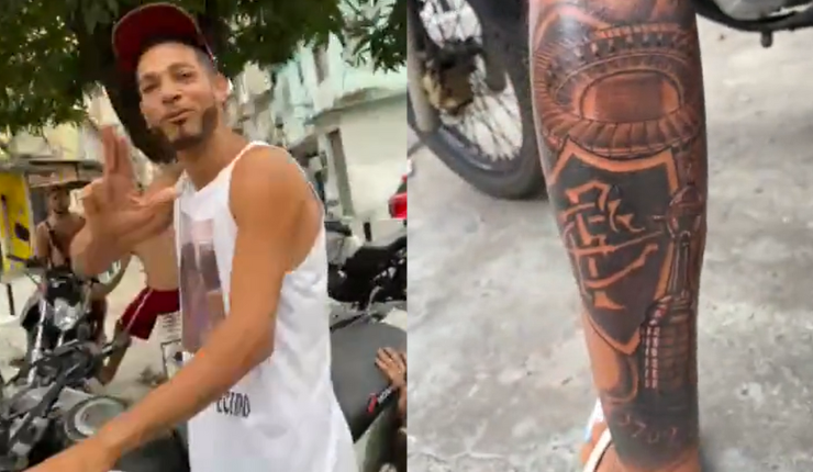 ¿Y la mufa? Hincha de Fluminense se tatuó la Libertadores a semanas de la final ante Boca