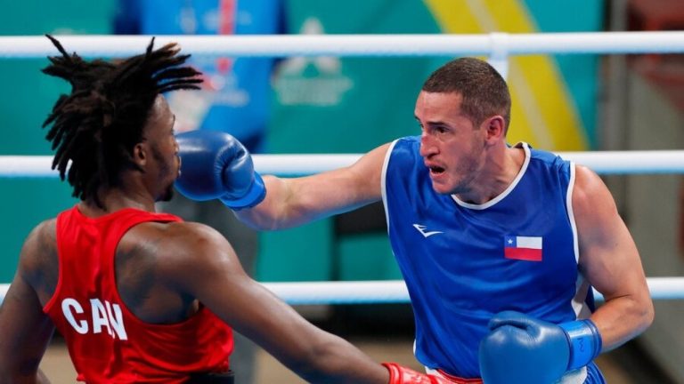 Boxeo: Julio Álamos hizo gran pelea, pero no pudo contra Beausejour y quedó eliminado de Santiago 2023