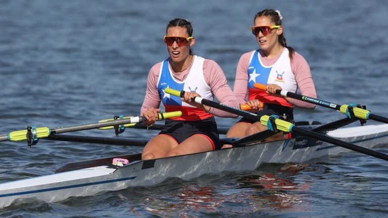 Mellizas Abraham consiguen plata en extraordinaria carrera de doble par de remos cortos femenino