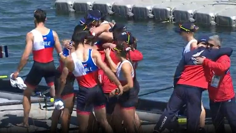 Con emotivo final: Chile logra nueva plata en los Panamericanos gracias al remo mixto