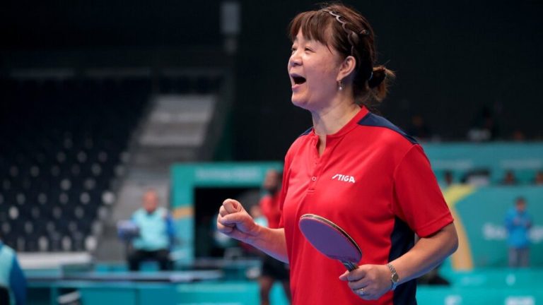 ¡Partidazo! Tania Zeng pasó a octavos de final en el tenis de mesa en Panamericanos 2023