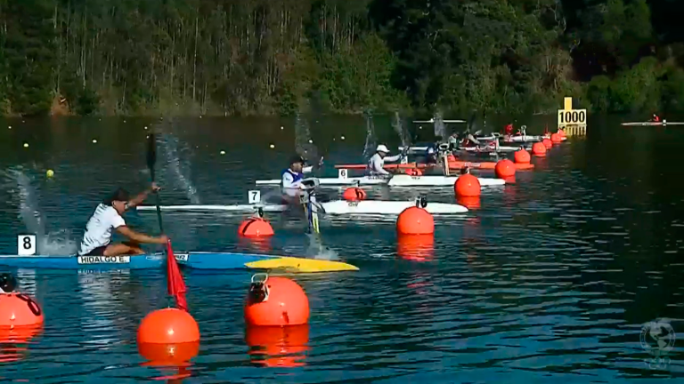 Canotaje de velocidad: Así fue el debut de Miguel Valencia en estos Panamericanos 2023
