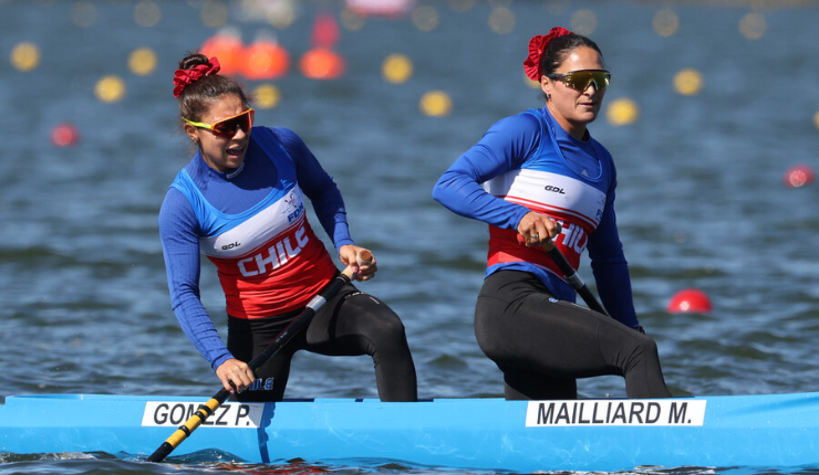 Chilenas logran nueva medalla de plata en canotaje velocidad en los Panamericanos 2023