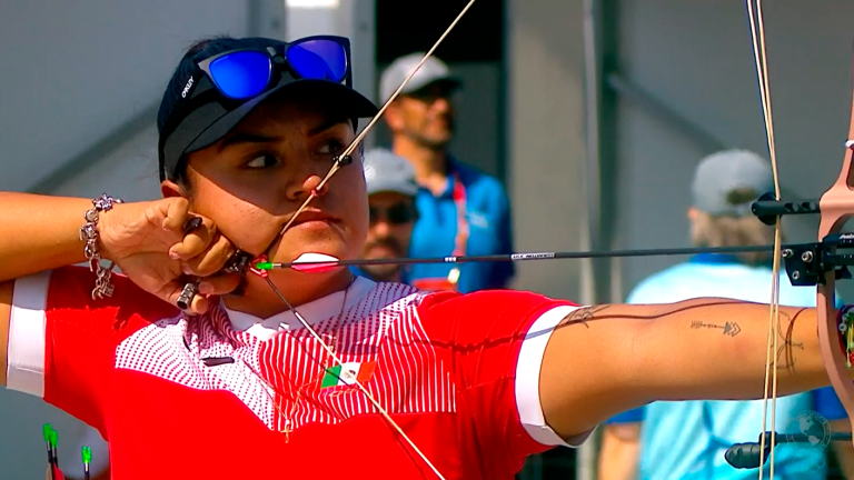¡Puntaje casi perfecto! México se quedó con el oro en el tiro con arco de los Panamericanos 2023