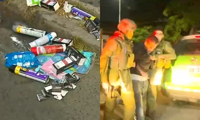 Delincuentes disparan a carabineros en asalto a local: Robo terminó en persecución y 3 detenidos