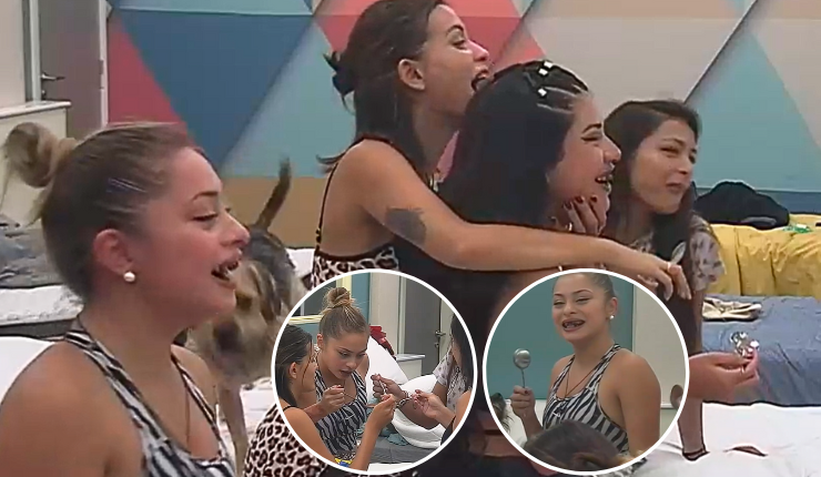 Explosión de risas: Jugadoras de GH comieron chocolate en polvo a cucharadas y quedaron 