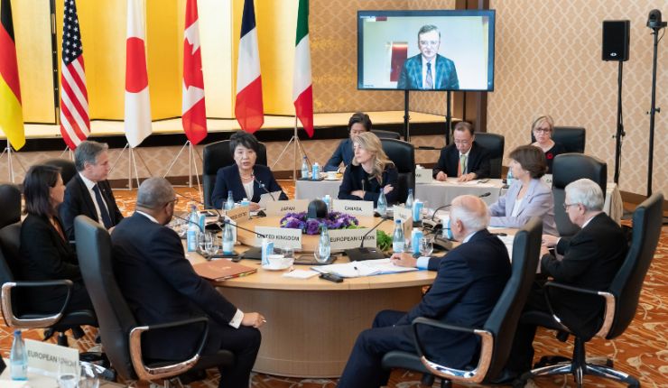 G7 pide pausa humanitaria ante los ataques de Israel en Gaza