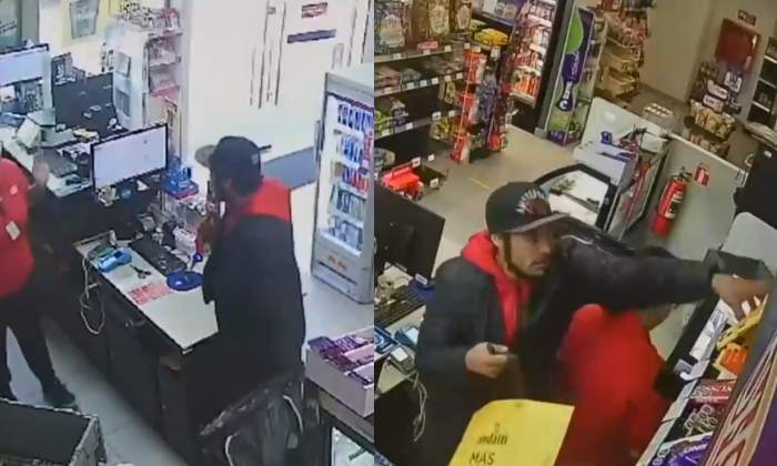 Robó dinero y chocolates a rostro descubierto: Escapó en taxi y fue detenido con la evidencia