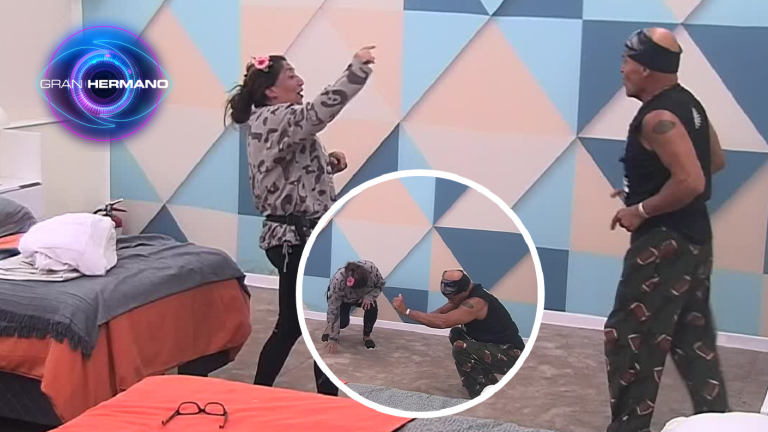 ¡Hasta abajo! Pincoya y Francisco quedaron lengua afuera con sesión de baile entretenido