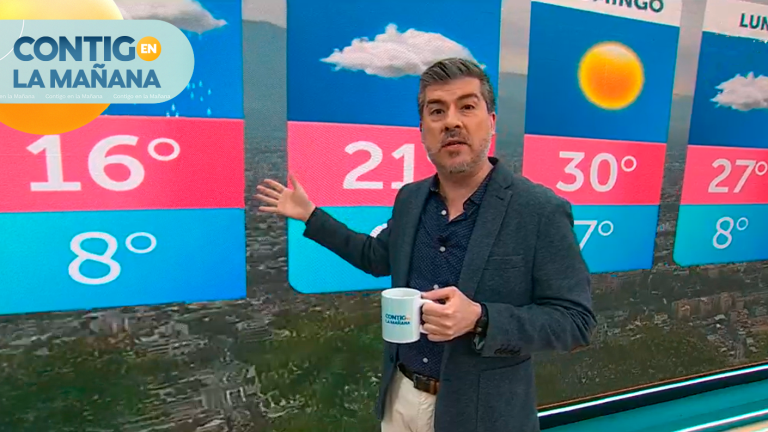 A sacar el paraguas: Eduardo Sáez informó sobre las precipitaciones que caerán en la capital