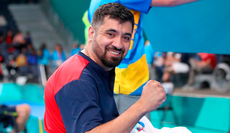 ¡Primer oro! Luis Flores arrasa en el para tenis de mesa en Santiago 2023