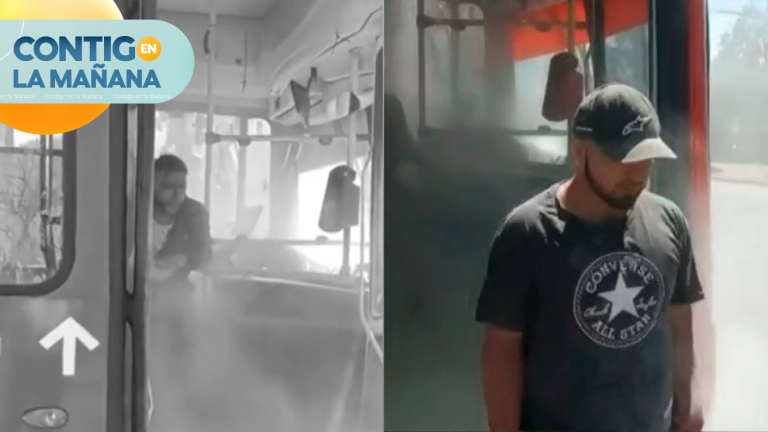 Lo atacó con extintor: Pasajero agredió brutalmente a chofer para no pagar el pasaje