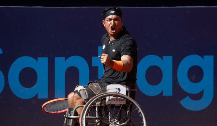 ¡Otra más para Chile! Alex Cataldo consigue plata en final de tenis en silla de ruedas en Santiago 2023