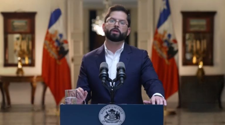 Presupuesto 2024: Pdte. Gabriel Boric informó incremento del 5,7% para seguridad