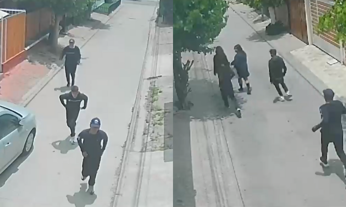 Captan violento asalto a 2 escolares en Maipú: 