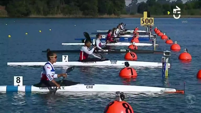 ¡No alcanzó! Chile quedó fuera del podio de canotaje femenino K1 500 en Panamericanos 2023