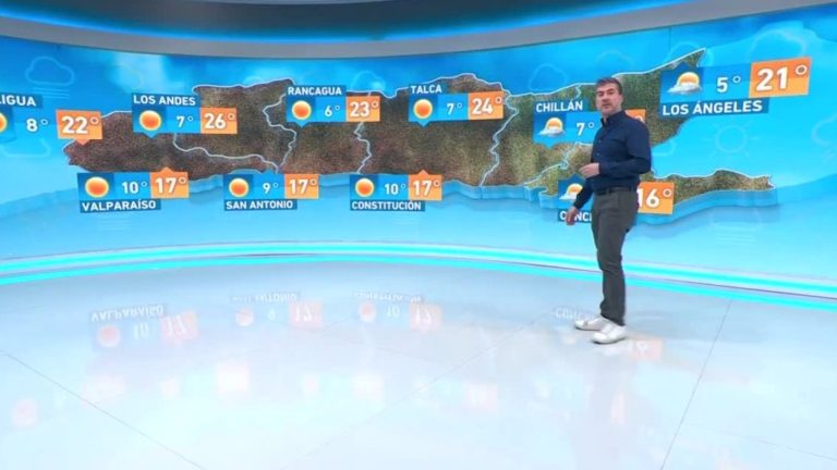 Eduardo Sáez y el informe del tiempo para este sábado 04 de noviembre