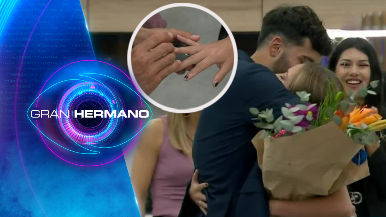 “Te amo hace mucho tiempo”: Jorge le pidió pololeo con anillo y flores a Skarleth en Gran Hermano
