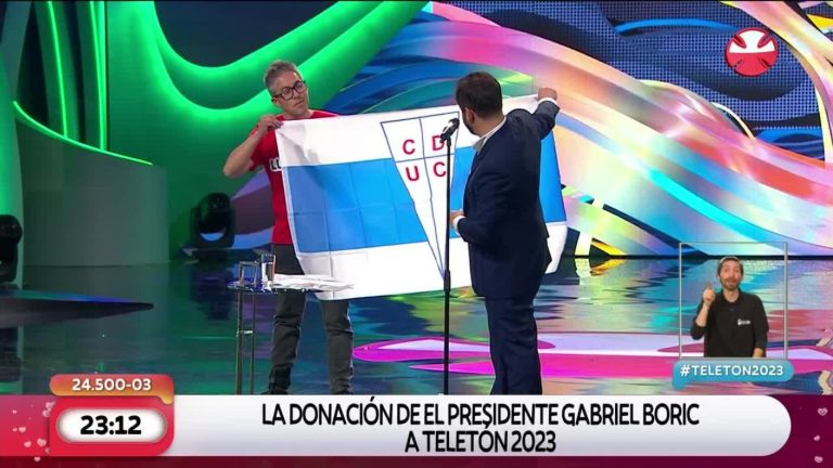 El discurso del Presidente Gabriel Boric que incluyó especial regalo a la Teletón 2023