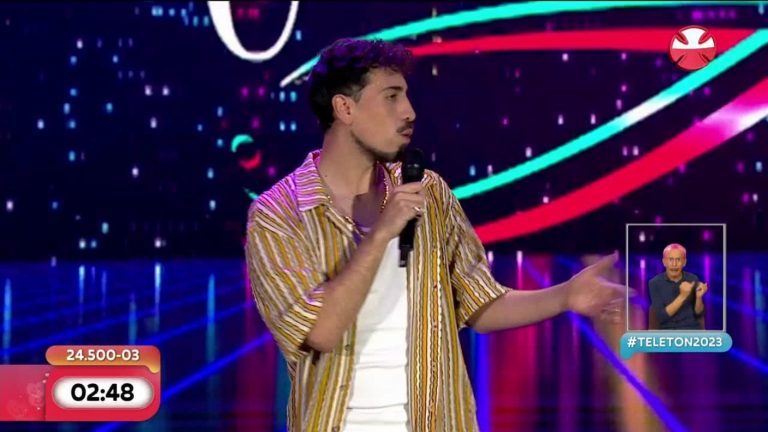 Recordando Viña y a Gran Hermano: Así fue la rutina de Diego Urrutia en la Teletón 2023