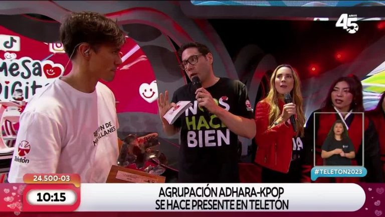 Pancho Saavedra se salió del libreto y reconoció error en presentación de grupo de K-Pop