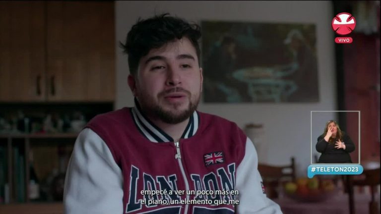 Jorge Gálvez emociona con asombrosa historia de música y rehabilitación en la Teletón 2023