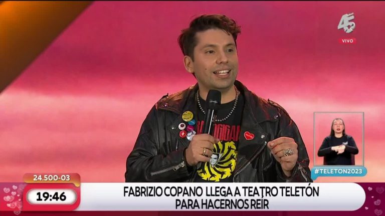 Sacó carcajadas: Revive la hilarante rutina de Fabrizio Copano en la Teletón 2023