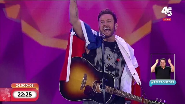 Puro romanticismo: Mira el show completo de Axel en la Teletón 2023