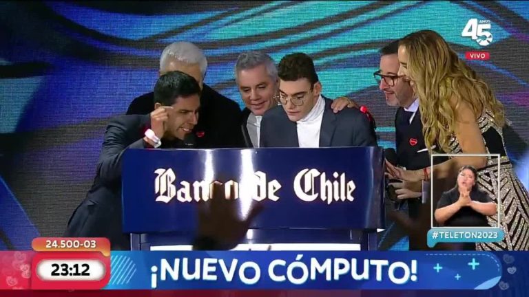 ¡Cada vez más cerca de la meta! Este es el nuevo cómputo de la Teletón 2023