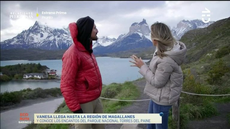 Eco Ruta: Vanesa Borghi se impresionó con las increíbles Torres del Paine