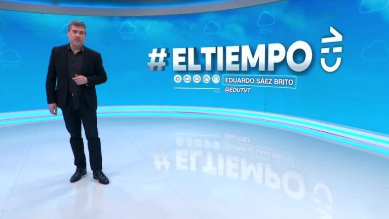 Eduardo Sáez y el informe del tiempo para este martes 14 de noviembre