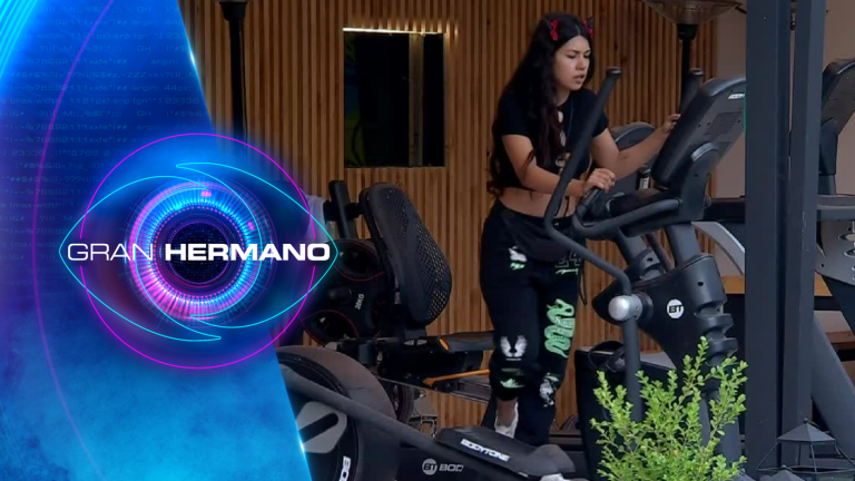 Eskarcita se dio por vencida llegando a la meta y dejó el ejercicio a la mitad: “Quedé pal…”