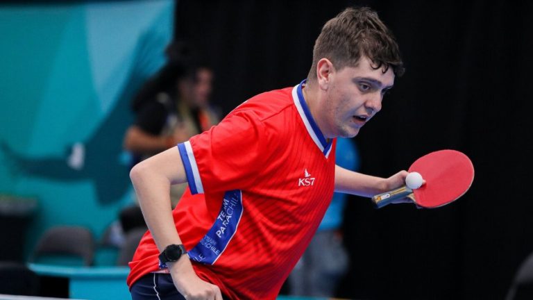 Ignacio Torres se quedó con una meritoria plata tras disputada final en Para tenis de mesa