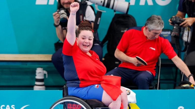 ¡Llegó a las lágrimas! La emotiva declaración de Tamara Leonelli tras ganar oro en para tenis de mesa