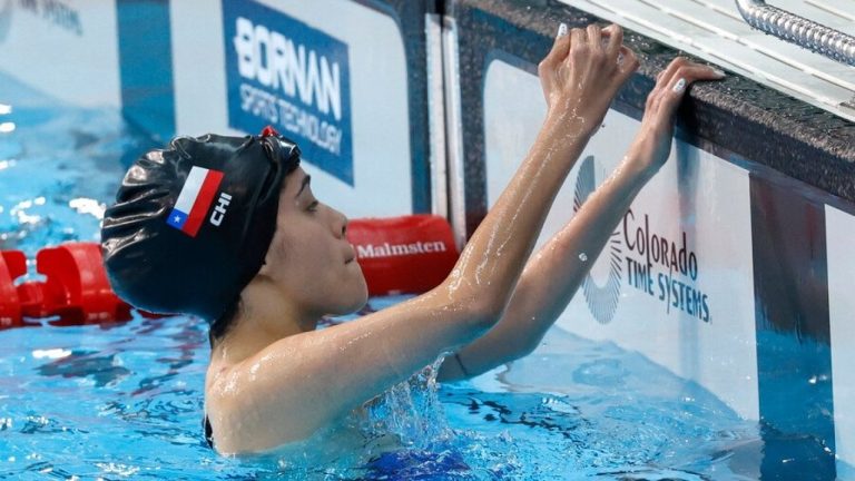 ¡A la final! Valentina Muñoz accedió a la definición de los 100m espalda S8 de la Para natación