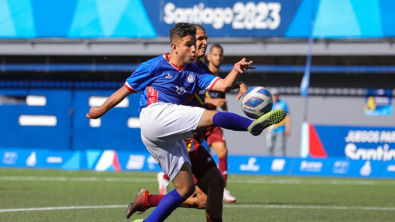 Chile no logró sostener la ventaja ante Venezuela y cayó en el fútbol PC en Santiago 2023