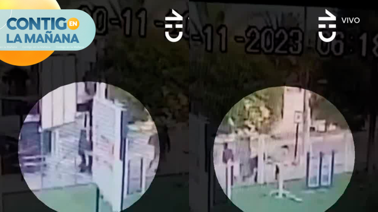 Imágenes muestran violento abordazo en un paradero de Maipú