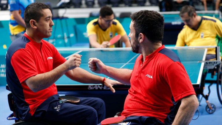 ¡Aseguran medalla! Maximiliano Rodríguez y Cristian Gonzalez pasaron a la final del Para tenis de mesa