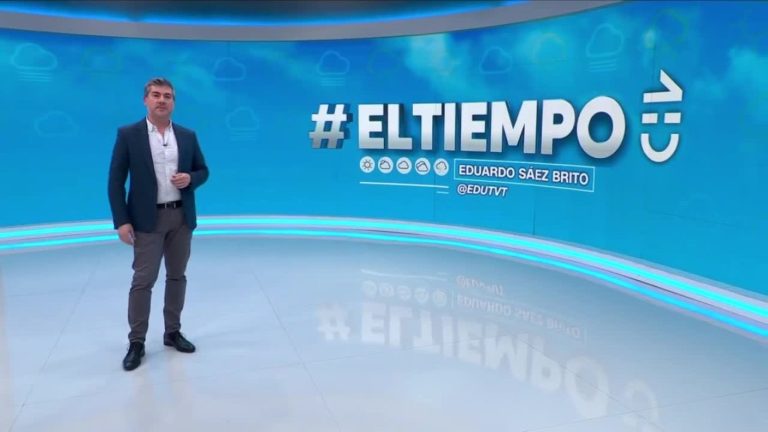 Eduardo Sáez y el informe del tiempo para este martes 21 de noviembre