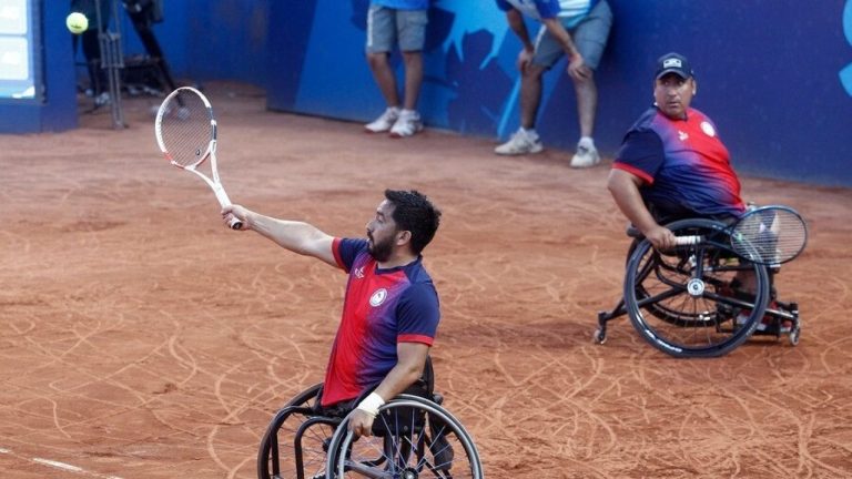 ¡Son de oro! Francisco Cayulef y Diego Pérez ganan la presea dorada en tenis en silla de ruedas